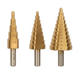 Tolsen - Titanium Coated Step Drill Bit
