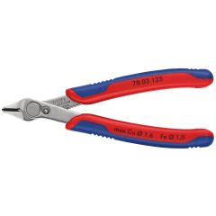 KNIPEX 78 03 125 Electronic Super Knips with Multi-Component Grips 125 mm