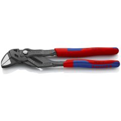 KNIPEX 86 02 250 Pliers Wrenches Pliers and a wrench in a single tool with multi-component grips black atramentized 250 mm