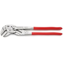 KNIPEX 86 03 400 Pliers Wrench XL Pliers and a wrench in a single tool plastic coated chrome plated 400 mm