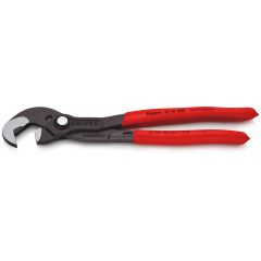 KNIPEX 87 41 250 Multiple Slip Joint Spanner with non-slip plastic coating grey atramentized 250 mm