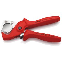 KNIPEX 90 20 185 PlastiCut  Cutter for Flexible Hoses and Plastic Conduit Pipes tough fibreglass Reinforced Plastic Handles 185 mm