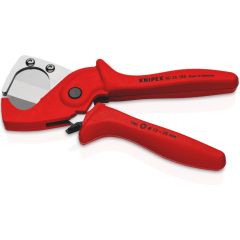 KNIPEX 90 25 185 Pipe Cutter for Plastic Composite Pipes Tough Fibreglass Reinforced Plastic Handles 185 mm
