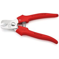 KNIPEX 95 05 165 Cable Shears handles extrusion plastic-coated plastic coated 165 mm