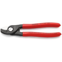 KNIPEX 95 11 165 Cable Shears Plastic Coated Burnished 165 mm