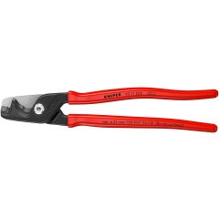 KNIPEX 95 11 225 Cable Shears with Step Cut 229mm