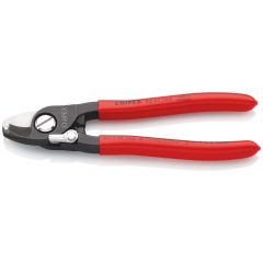 KNIPEX 95 41 165 Cable Shears Plastic Coated Burnished 165 mm