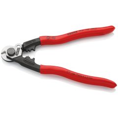 KNIPEX 95 61 190 Wire Rope Cutter forged plastic coated 190 mm