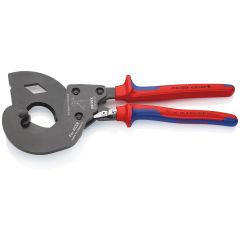 KNIPEX - ACSR Cable Cutter (Ratchet Action) For Cables with a Steel Core - 95 32 340 SR
