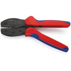 KNIPEX 97 52 30 PreciForce® Crimping Pliers with multi-component grips burnished 220 mm