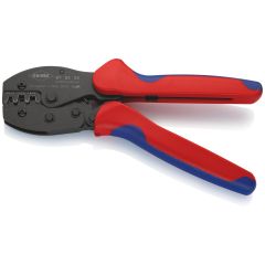 KNIPEX  97 52 35 PreciForce Crimping Pliers with Multi-Component Grips Burnished 220 mm 