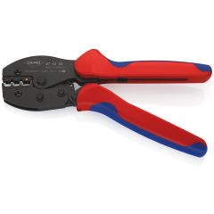 KNIPEX  97 52 36 PreciForce® Crimping Pliers with Multi-Component Grips Burnished 220 mm