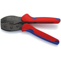 KNIPEX  97 52 38 PreciForce Crimping Pliers with Multi-Component Grips Burnished 220 mm 