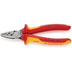 KNIPEX 97 78 180 Crimping Pliers for Wire Ferrules 180mm