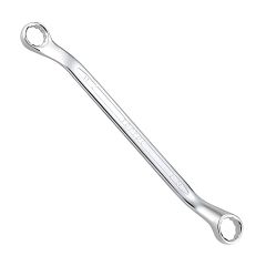 Toptul - Double Ring Wrench 45° Offset - METRIC (Satin Chrome Finished)