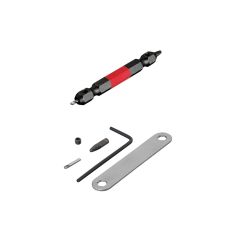 Anex - Licked Screw Removal Bit (red) + 1 Screw Compatible 65mm - ANH-165