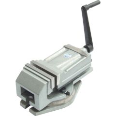 Atlas Workholders - Machine Vice, 200mm, Bolt Mount, Swivel Base, Steel - ATL4451200K