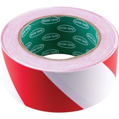 Avon - Red/White Hazard Tape, 33m - AVN9644040D