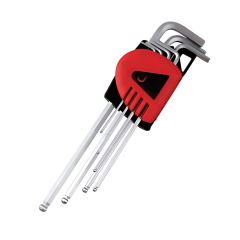 Jetech - Hex key Set Ball ended Extra long Chrom plated 7pcs - BL-C7