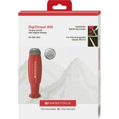 PBSwiss - DigiTorque V02, Torque Screwdriver with Digital Display - PB 9320.A 40-200 CBB