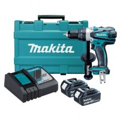 Makita - 18V LXT Li-Ion Cordless Driver Drill - DDF458RFE
