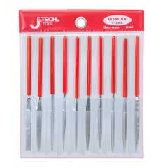 Jetech - Diamond Needle File Set of 10pcs - DF-10B