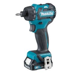 Makita - Cordless Driver Drill 12V max CXT BL Brushless Cordless 6.35 mm (1/4″) Hex 32 N·m (280 in.lbs.)- DF032DWYE