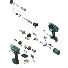 Makita - Spare Parts of DRV150