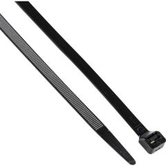 Edison - Black Cable Ties, 530mm x 9mm, Nylon, 80kg, Pack of 100 - EDI5150400K