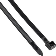 Edison - Cable Ties, Black, 9mm x 780mm, Nylon, 80kgf Tensile Strength, Pawl, Pack of 100 - EDI5150410K