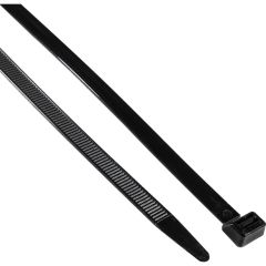 Edison - Black Cable Ties, 580mm x 12.7mm, Nylon, 114kg, Pack of 100 - EDI5150500K