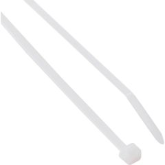 Edison - Natural Cable Ties, 3.6mm x 200mm, Nylon, 18kg, Pack of 100 - EDI5151110K