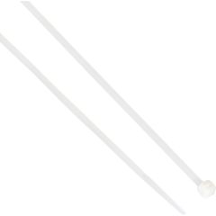 Edison - Cable Ties, Natural, 3.6mm x 300mm, Nylon, 18kgf Tensile Strength, Pawl, Pack of 100 - EDI5151120K
