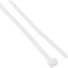 Edison - Cable Ties, Natural, 7.6mm x 300mm, Nylon, 55kgf Tensile Strength, Pawl, Pack of 100 - EDI5151310K