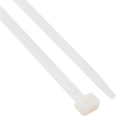 Edison - Cable Ties, Natural, 9mm x 780mm, Nylon, 80kgf Tensile Strength, Pawl, Pack of 100 - EDI5151410K