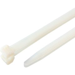 Edison - Cable Ties, Natural, 12.7mm x 580mm, Nylon, 114kgf Tensile Strength, Pawl, Pack of 100 - EDI5151500K