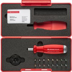 PBSwiss - MecaTorque, Torque Screwdriver with Analog Scale, set in a Practical ToolBox 0.4-2.0Nm - PB 8321.Set B2