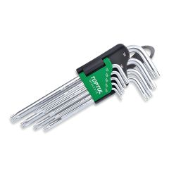 Toptul - Long Type Star Key Wrench Set of 9pcs - GAAL0914