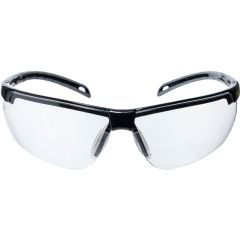 Halo - Everlite, Safety Glasses, K, Clear Lens, Black Half Frame, Glare Protection - HAL9602314D