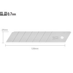 Olfa - Snap-off Spare Blades (Pack of 20pcs) - HB-20