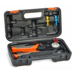 IWISS - HD-0812D 12-8 AWG Upper Range Crimp Tool Eight Indent Deutsch Solid Contacts & Harting HAN C, HAN D, HAN E Heavy Duty Contacts