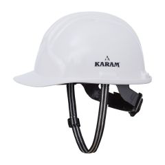 Karam - Safety Helmet  (White)