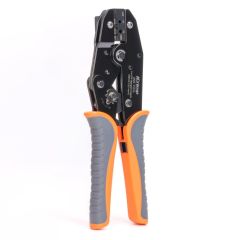 IWISS - IWS-12DS Ratchet Deutsch Crimp Tool for DT Connector, Deutsch Open barrel Terminal Wire Crimping Tool for AWG14,12 (2-4mm²)