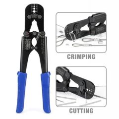 IWISS - IWS-1608MC Wire Rope Crimping Tool/Cutter for 3/64-1/8-inch