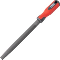Kennedy - 150mm (6") Half Round Bastard Engineers File With Handle - KEN0302380K