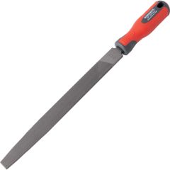 Kennedy - 250mm (10") Flat Second Engineers File With Handle - KEN0306170K