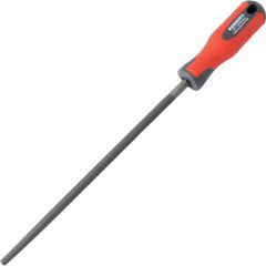 Kennedy - 250mm (10") Round Second Engineers File With Handle - KEN0306270K
