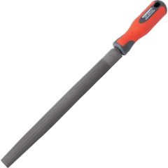 Kennedy - 250mm (10") Half Round Second Engineers File With Handle - KEN0306370K