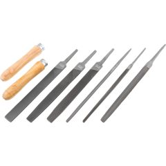 Kennedy - 150mm (6") 8 Piece Second Cut Engineers File Set - KEN0309860K