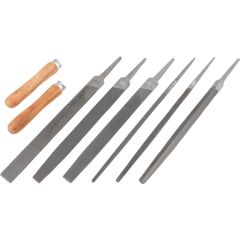 Kennedy - 200mm (8") 8 Piece Second Cut Engineers File Set - KEN0309880K